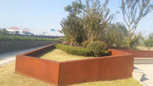 滦平耐候钢挡土墙